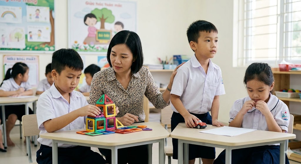 Cách giáo viên phân biệt hội chứng tự kỷ (ASD) với rối loạn tăng động giảm chú ý (ADHD) và chứng lo âu